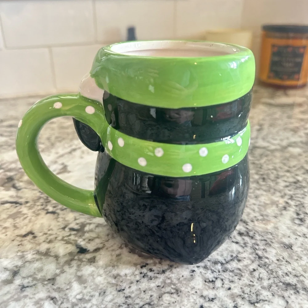 Target Large Holiday Mug in Green